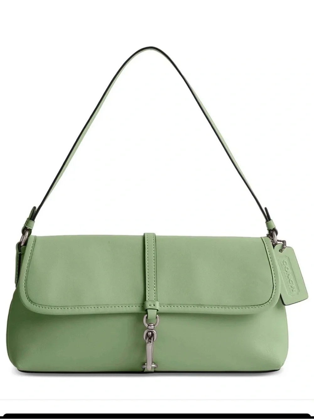 Coach Hamptons Small Leather Shoulder Bag